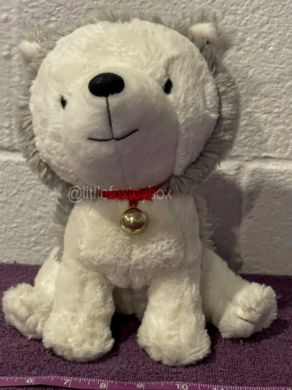 Hallmark Jingle Husky Pup Interactive Story Buddy Plush Dog 2012 XKT1035 ESSA